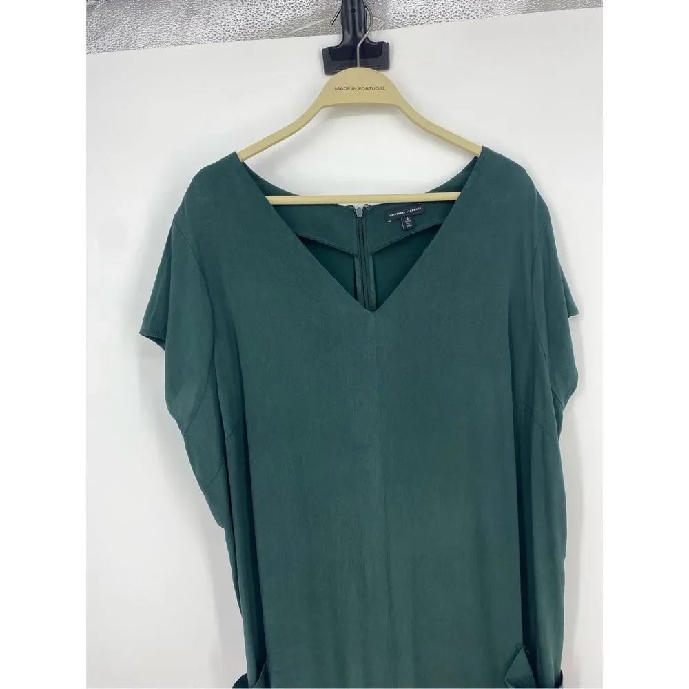 Universal Standard Kia Cupro Jumpsuit Lagenlook Slouch Green Size 14-16 - Picture 5 of 12